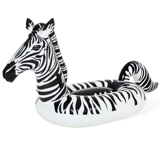 image of Bestway Lights N Stripes Zebra Mega Float 2.54 x 1.42m