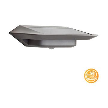 Eurolux Solar Wall Light Ghost Silver - image 01