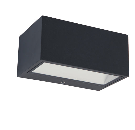 Eurolux Wall Light Gemini LED Up & Down Graphite 10.5W 4000K in Electrical & Lighting,Lighting,Exterior Lighting
