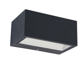Eurolux Wall Light Gemini LED Up & Down Graphite 10.5W 4000K in Electrical & Lighting,Lighting,Exterior Lighting