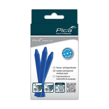Pica Marking Crayon Eco 11 x 110mm Blue - image 01