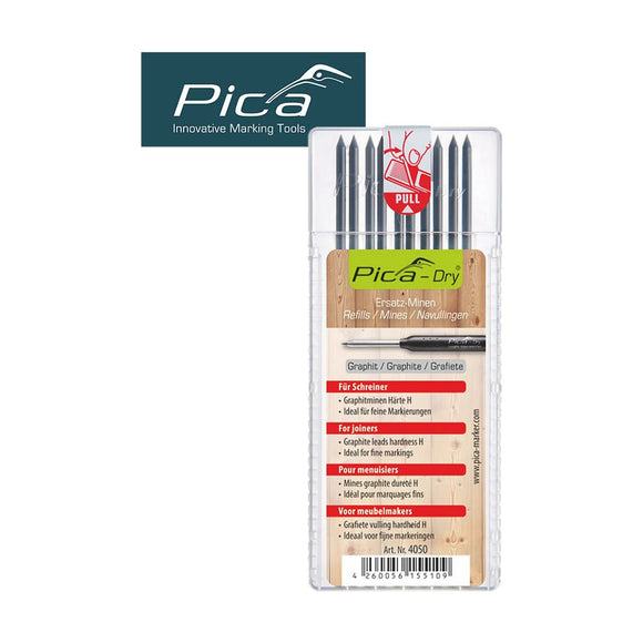 Pica Dry Refills 10 Piece Graphite H - image 01