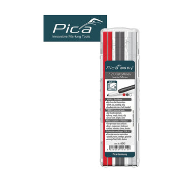 Pica Big Dry Refill Set Assorted Graphite & White & Red - image 01