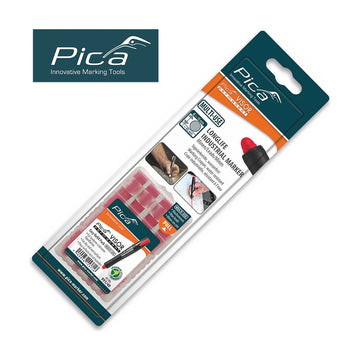 Pica Visor Permanent Marker Refills Red 4 Piece in Blister - image 01