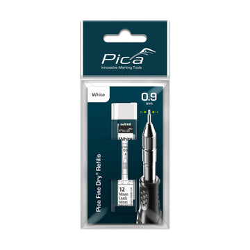 Pica Fine Dry Refill Set White - Blister Version (12) - image 01