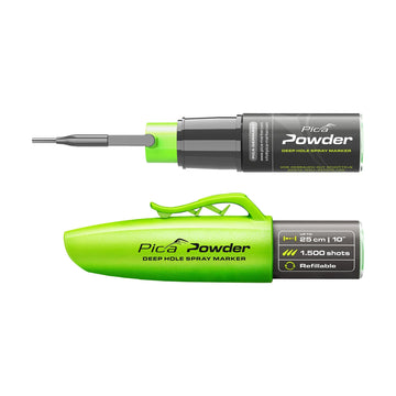 Pica Powder Spraymarker Fluorescent Green Blister - image 01