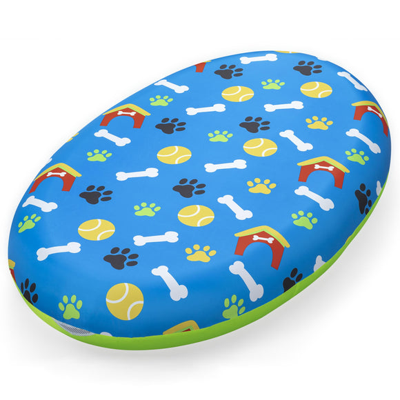 image of Bestway Fetchin' Fun Pet Swimming Pool Float 1.56m x 1.12m