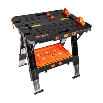 Pony Work Table and Sawhorse with 4 Piece Bench Dogs - image 01