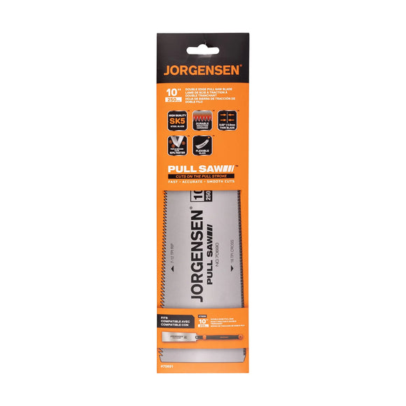 Jorgensen Repl. Blades for Pony AC70690 Pull Saw 250mm 17 TPI + 6-8 TPI - image 01