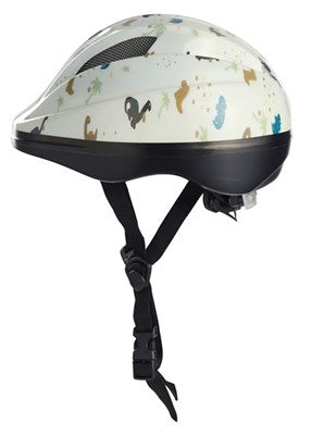 image of Rawlink Bicycle Helmet Kids Dino Xs with Rear Light