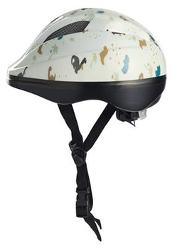 image of Rawlink Bicycle Helmet Kids Dino Xs with Rear Light