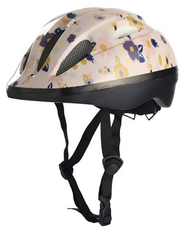 image of Rawlink Bicycle Helmet Kids Flower Xs with Rear Light