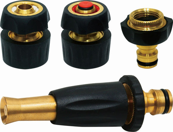 Aqua Fitt Brass Spray Nozzle Soft Set 4P AQ660050 in Garden & Outdoor