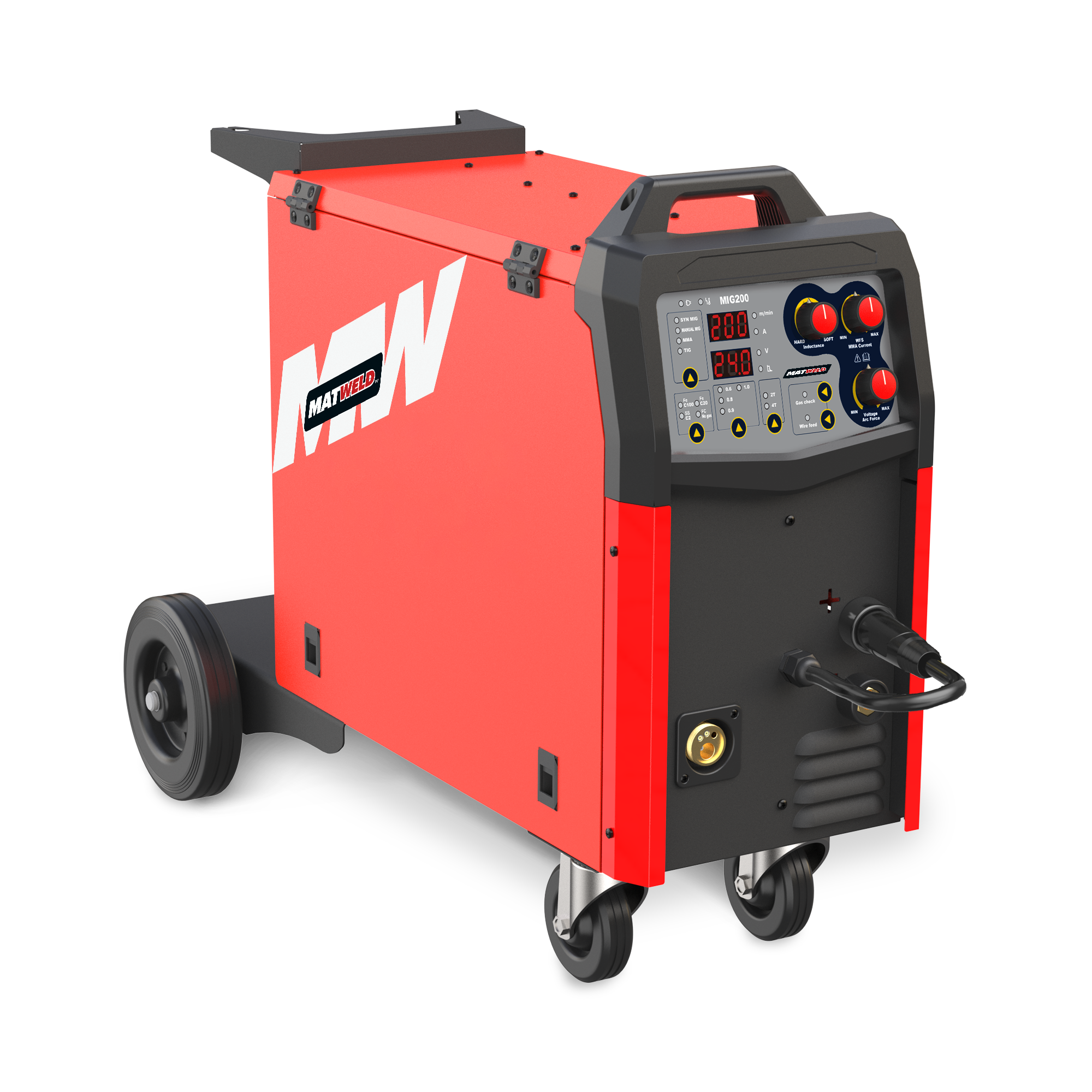 Matweld Welder Mig-Stick-Tig 200A 220V MAT9080N in Tools