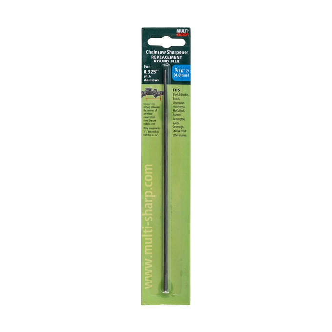 Multi-Sharp Replacement Round File 3/16' for MS1701E Chainsaw Sharpener - image 01
