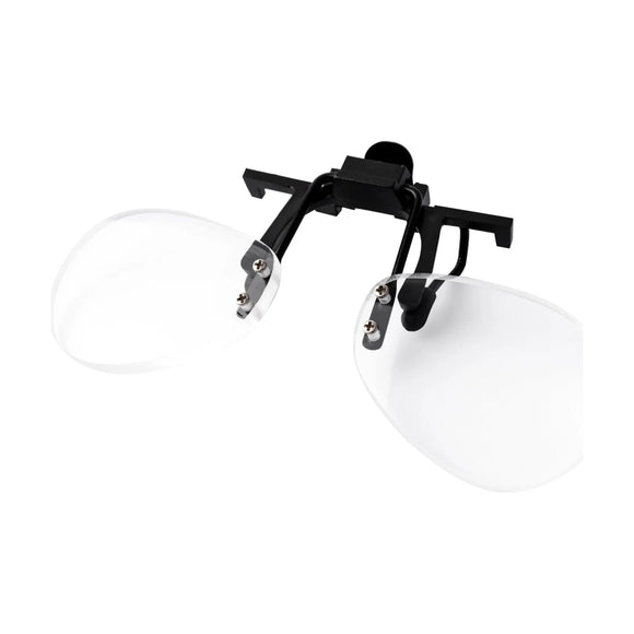 Multi-Sharp Flip & Focus Clip on Magnifier (2.5) in Plastic Sleeve - image 01