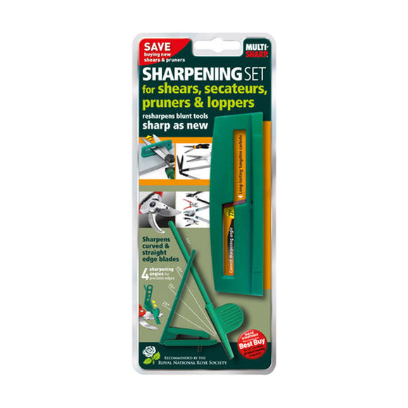 Multi-Sharp Garden Tool Sharpening Kit 2 Piece Shear & Scateur - image 01