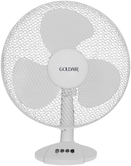 Goldair 30cm Oscillating Desk Fan
