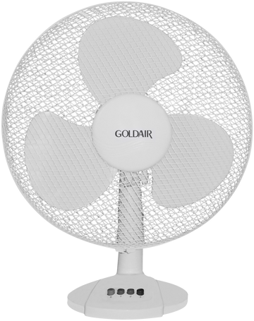 Goldair 30cm Oscillating Desk Fan