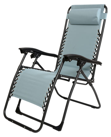 image of Relax Garden Chair with Pillow Blue