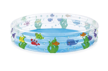 image of Bestway Deep Dive 3-Ring Swimming Pool 282L  Dia. 1.52m x H30cm 