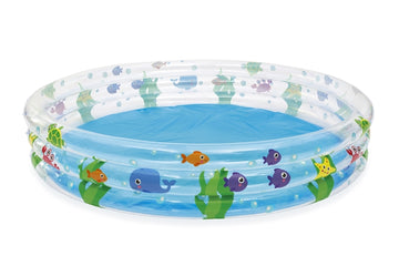 image of Bestway Deep Dive 3-Ring Swimming Pool 480L Dia. 1.83m x H33cm 