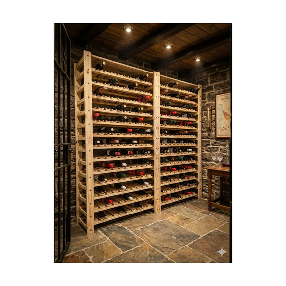 CTS 2-Bay Wine Rack DIY-Kit 1744mm High - image 03