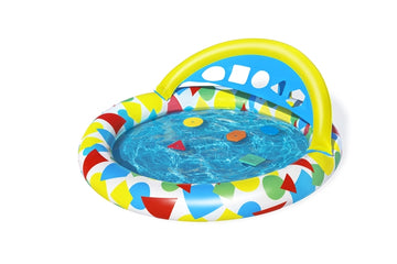 image of Bestway Lil' Splash and Learn Baby Swimming Pool 1.20m x 1.17m x 46cm