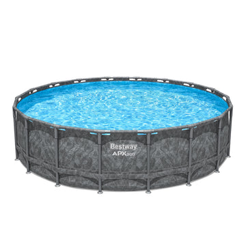 image of Bestway APX365 Round Pool Set with Sand Filter 26000L 5.49m x 1.32m
