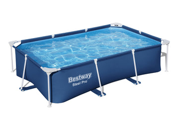 image of Bestway Steel Pro Frame Pool 2300L No Pump and Filter 259cm x 170cm x 61cm