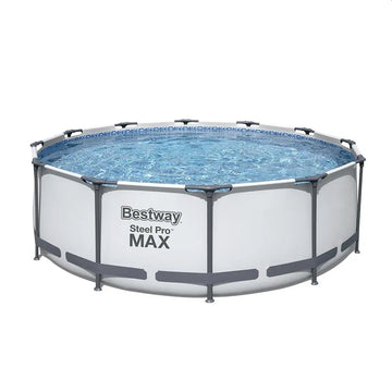 image of Bestway Steel Pro Max Frame Pool Set 9150L with 1.07m Ladder 3.66m x 1.00m