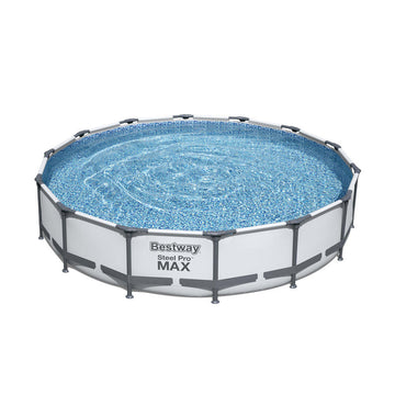 image of Bestway Steel Pro Max Frame Grey Swimming Pool Set 10220L 4.27m x 84cm