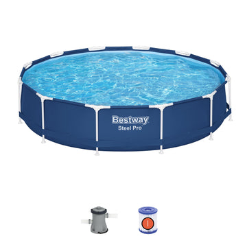 image of Bestway Steel Pro Swimming Pool Set 6473L 3.66m x 76cm