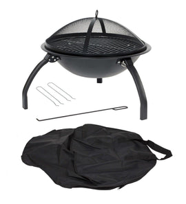 image of La Hacienda Camping Fire Pit L 54cm x W 54cm x H 43cm