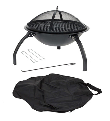 image of La Hacienda Camping Fire Pit L 54cm x W 54cm x H 43cm