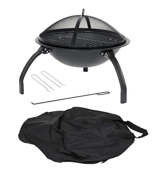 image of La Hacienda Camping Fire Pit L 54cm x W 54cm x H 43cm
