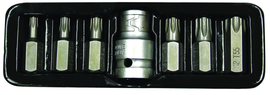 Image of Yato Torx Bit Set 7Pc T25 - T55