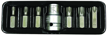 Image of Yato Torx Bit Set 7Pc T25 - T55