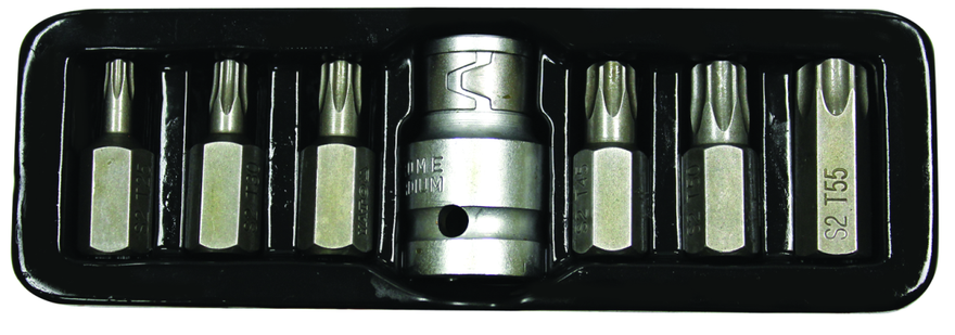 Image of Yato Torx Bit Set 7Pc T25 - T55