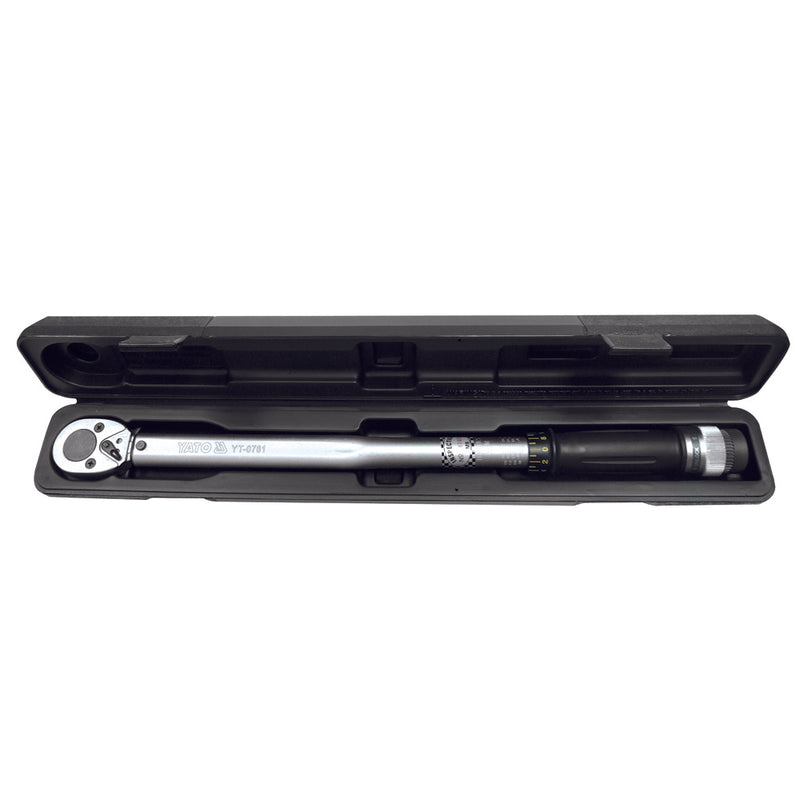 Yato 42-210Nm Torque Wrench Black/Silver 535 Mm in Tools & DIY 