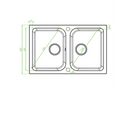 Laveo Celia Granite Sink 2 Bowl-11