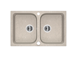 Laveo Celia Granite Sink 2 Bowl