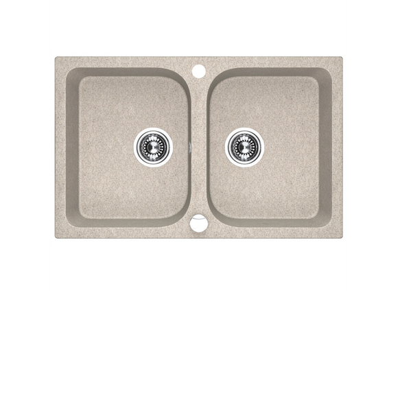 Laveo Celia Granite Sink 2 Bowl