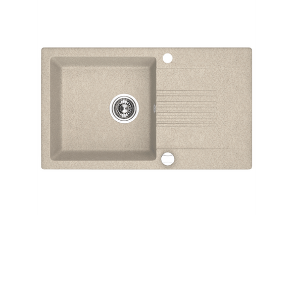 Laveo Celia Granite Sink 1 Bowl with Drainer