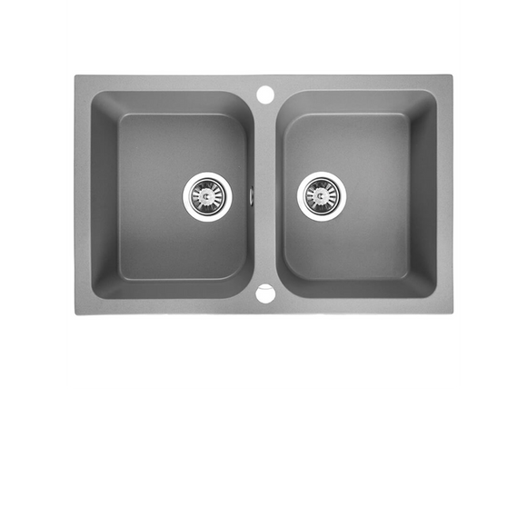 Laveo Celia Granite Sink 2 Bowl