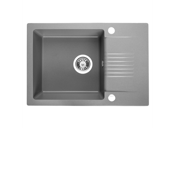 Laveo Celia Granite Sink 1 Bowl Half Drainer