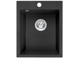 Buy black Laveo Chichi Granite Sink 1 Bowl