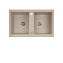 Laveo Barbados Granite Sink 2 Bowl-1