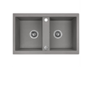 Laveo Barbados Granite Sink 2 Bowl-3