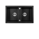 Laveo Barbados Granite Sink 2 Bowl-5